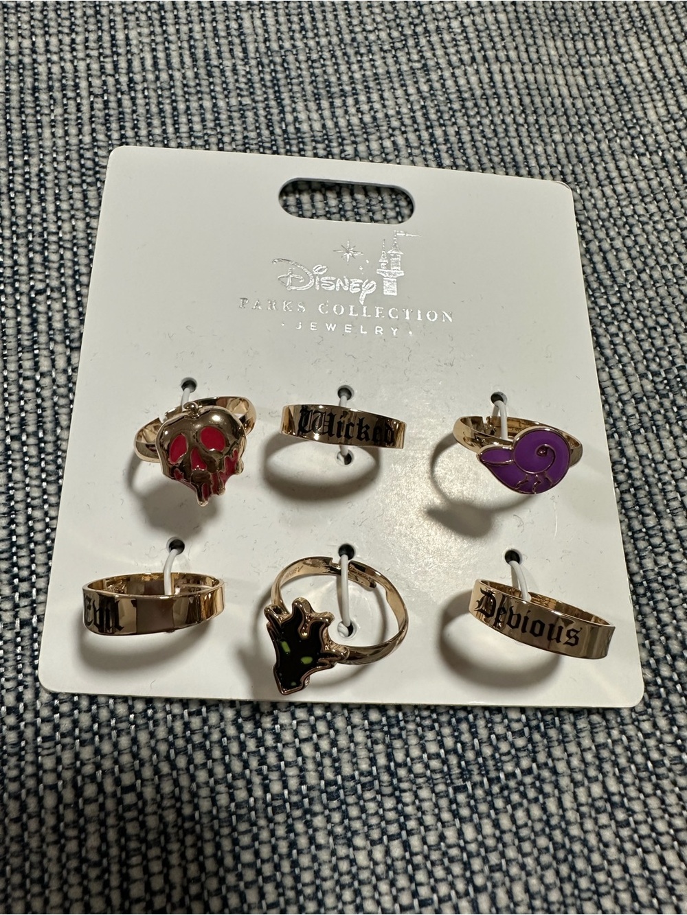 Disney Villains Ring Set